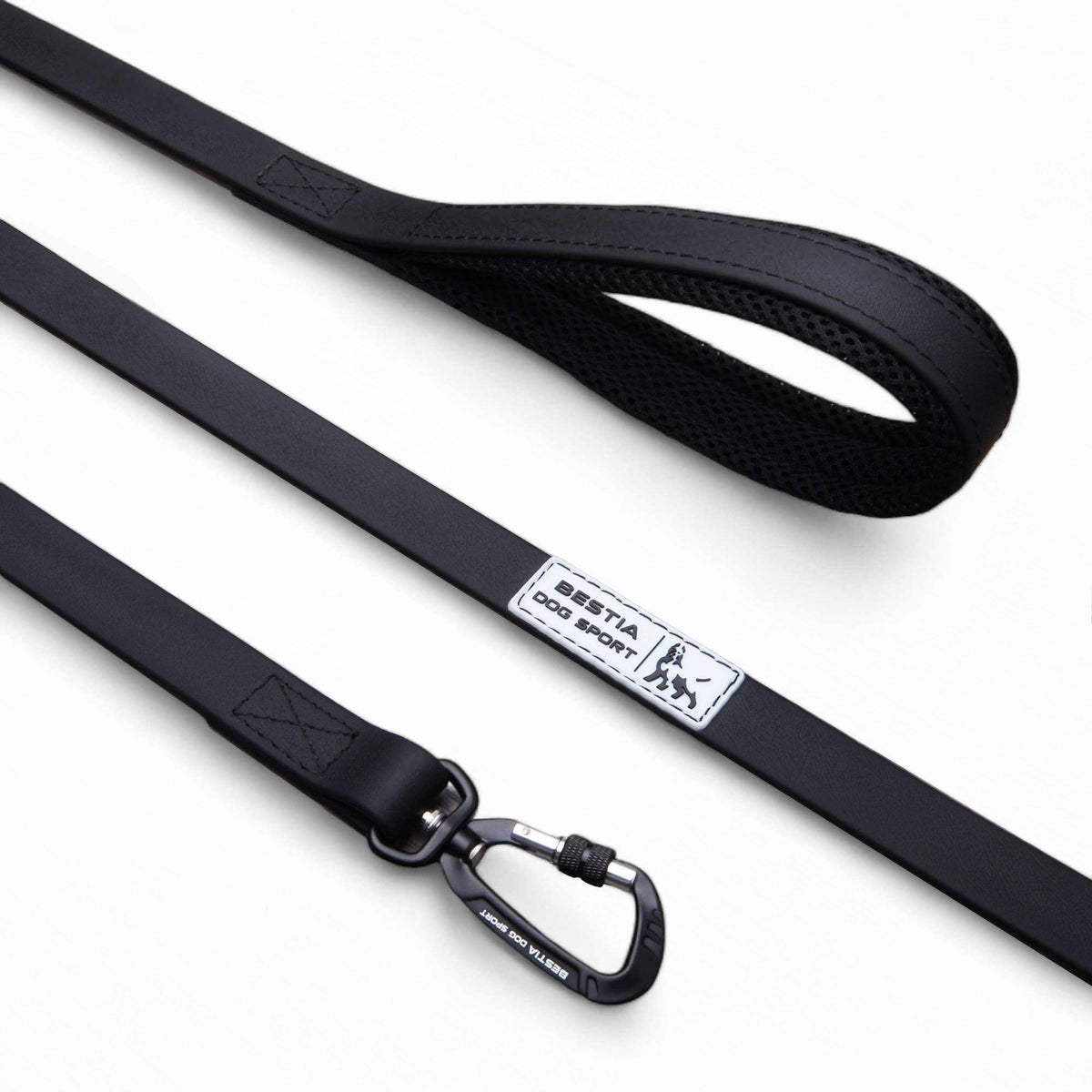 Tactical Dog Leash — Heavy Duty, All Black