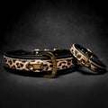 Leopard Puppy Leather Collar — Pre-Order