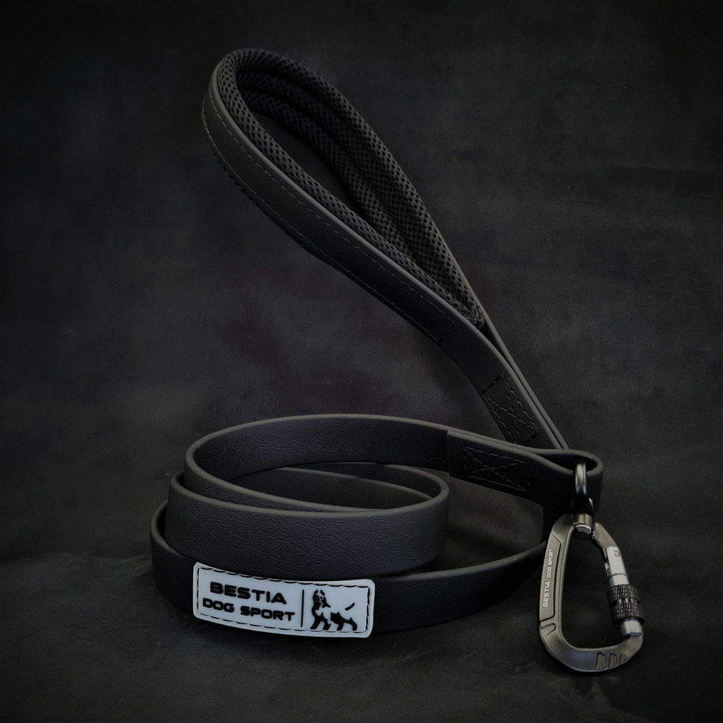 Tactical Dog Leash — Heavy Duty, All Black