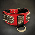 Wide Leather Show Collar — 4 Colours, S to XXL