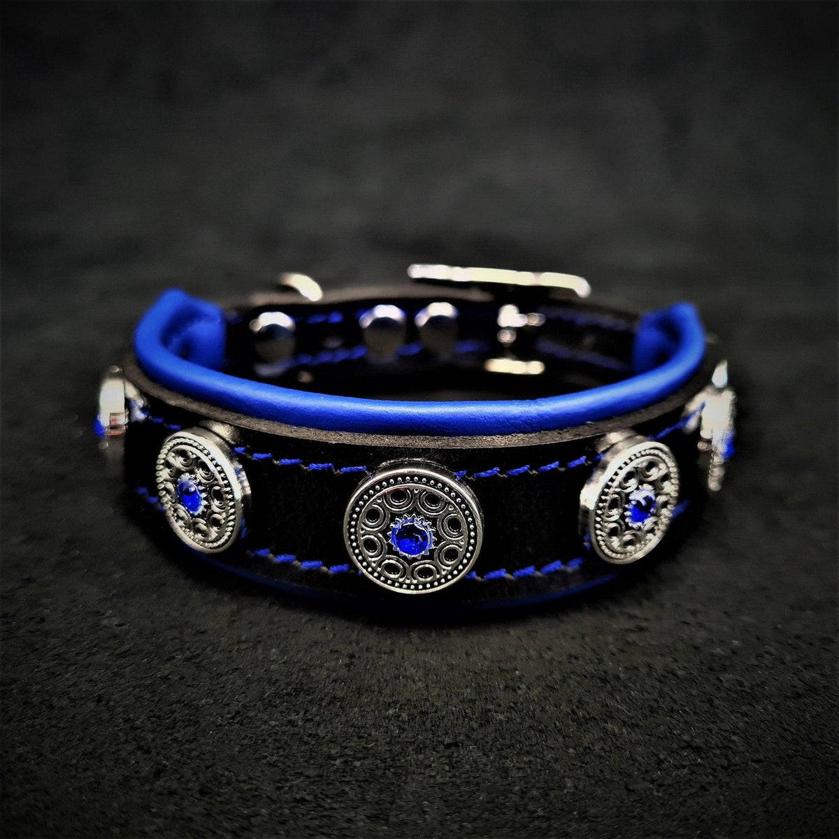 Bijou Handmade Puppy Collar — 5 Colourways