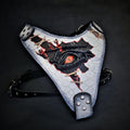 Dragon's Eye Embossed Leather Harness — Limited